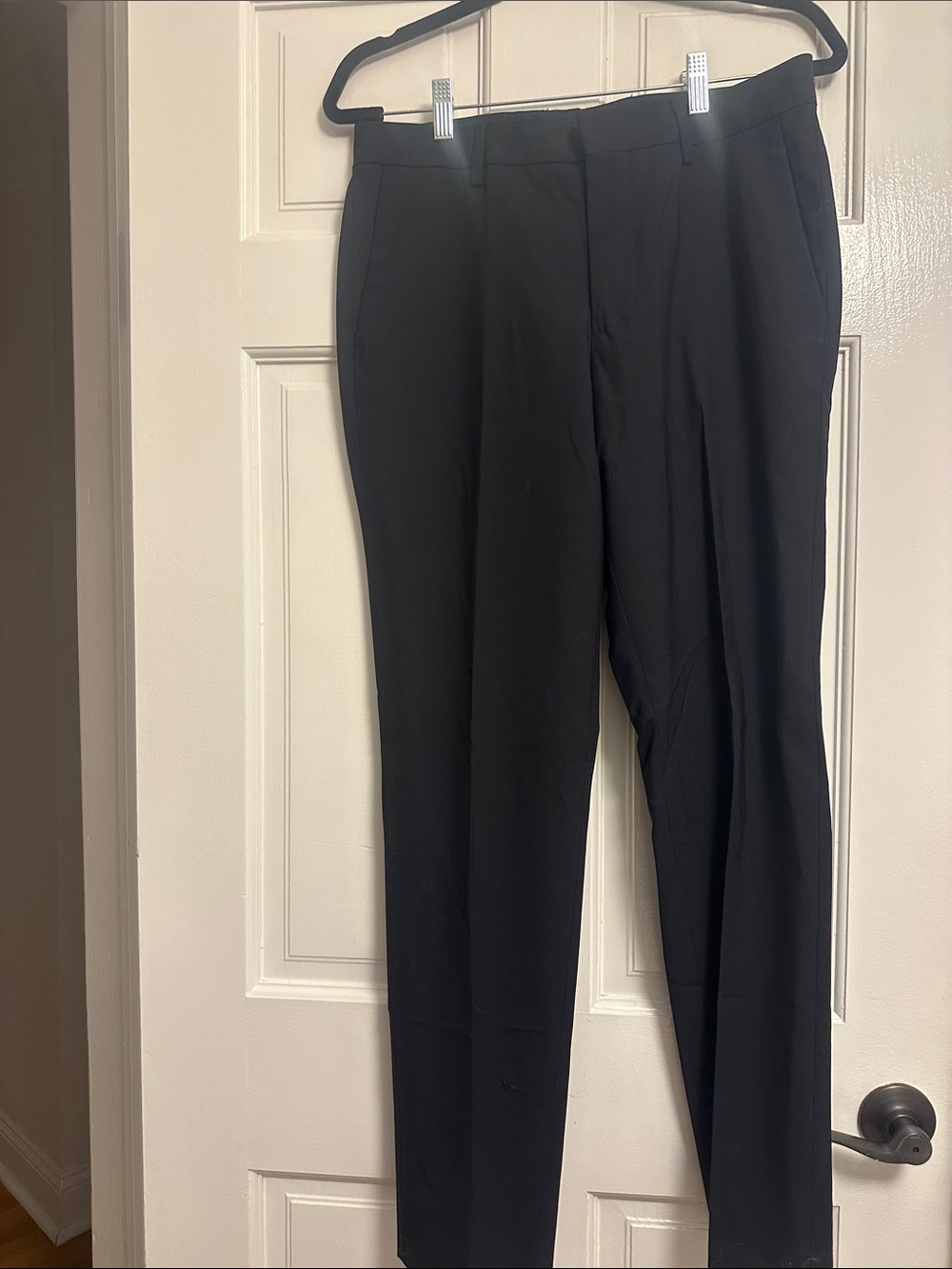 Bonobos Black Men's Dress Pants - Tailored Pleat Trousers size 31